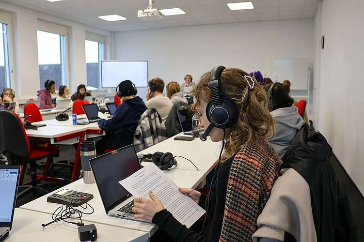 Ein Klassenzimmer der WDS