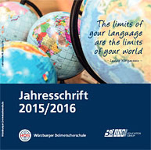 WDS Jahresschrift 2015/2016